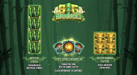 big bamboo slot gratis - big bamboo free play